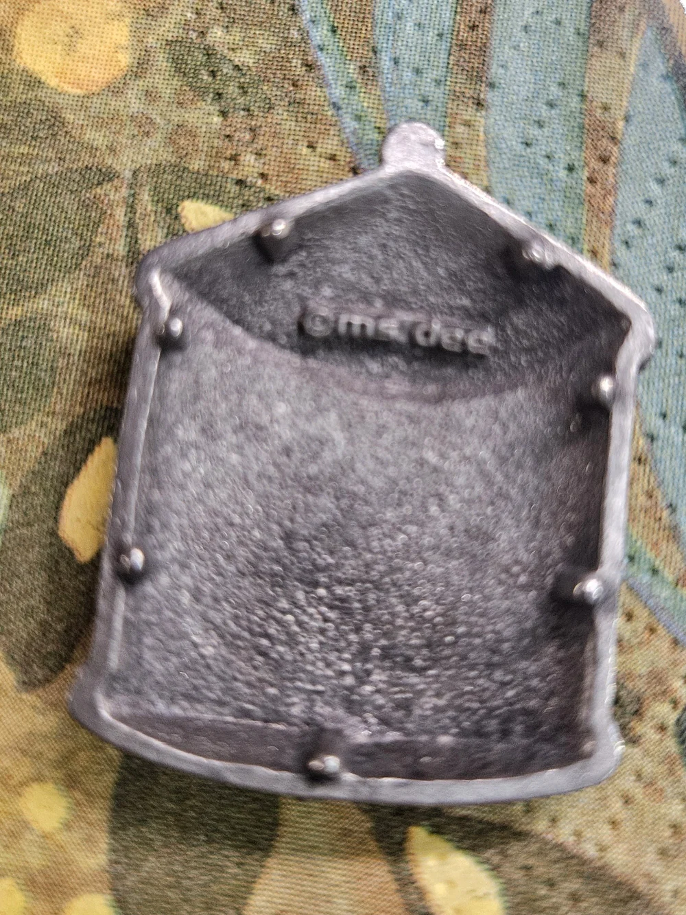 miss dee- Pewter Carousel Horse Necklace Pendant  In a Pewter Trinket Box